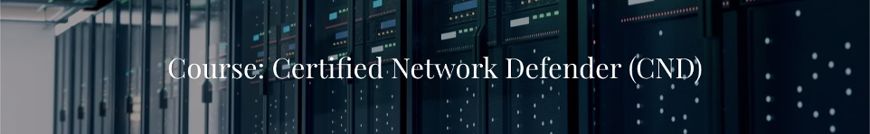 Banner image showing an active server room and CND text